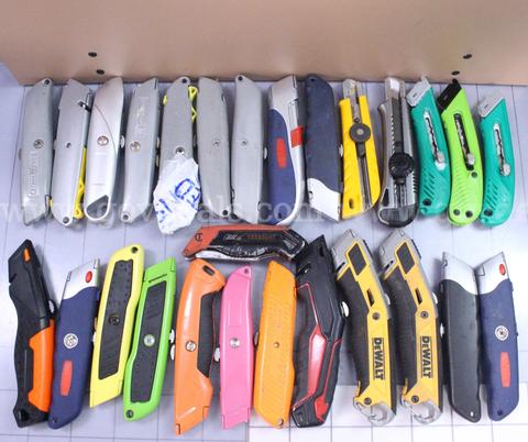 Approximately 7 lbs. of  Assorted Box Cutters/etc., #36309