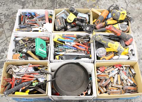 1 Skid of Assorted Hand Tools/Power Tools/Knives/Multi-tools/Etc., #35956, **PICK UP ONLY**SKID NOT INCLD*