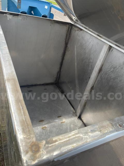 1 ea Stainless Steel Container  72" x 46" x 58"H