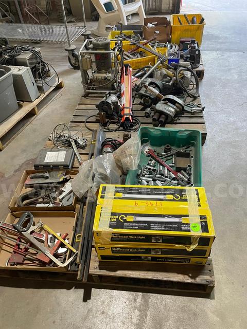 3 Pallet Lot of Misc Tools