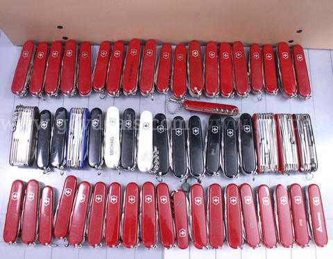 Approximately 10 lbs. Assorted Victorinox/Swiss Army  Knives, #36363