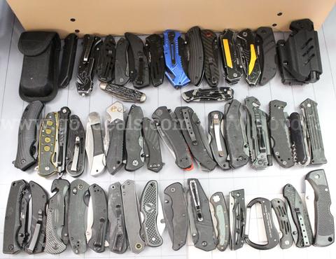 Approximately 12 lbs. of  Black Knives/etc., #35833