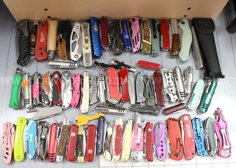Approximately 12 lbs. of  Assorted Knives/etc., #35987