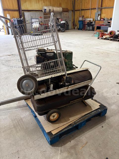 Air Compressor, Heater, Cart