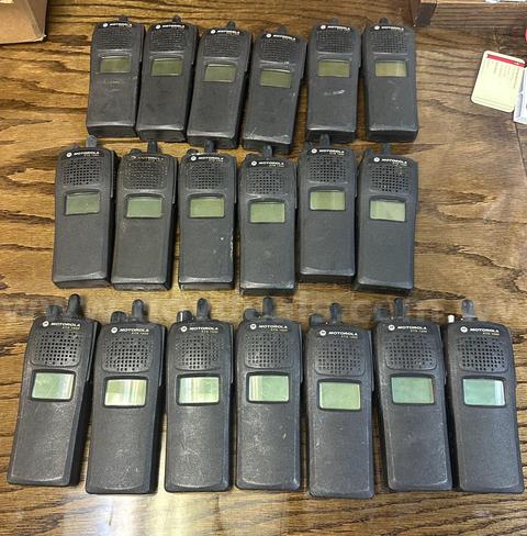 Motorola XTS 1500 Radios/chargers/shoulder mics/batteries/pagers