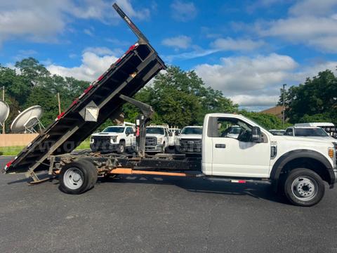 2019 FORD F550 DUMPING FLATBED