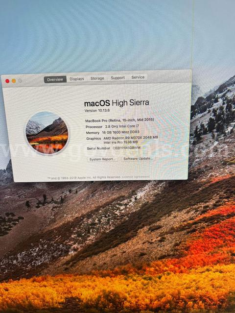 A lot of 11 mixed MacBook Pro retina with cracked screen or no battery