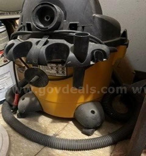 Shop-Vac Pro, Floor Waxer, Sorting Cabinets (2) and a Scale - Hinton, OK