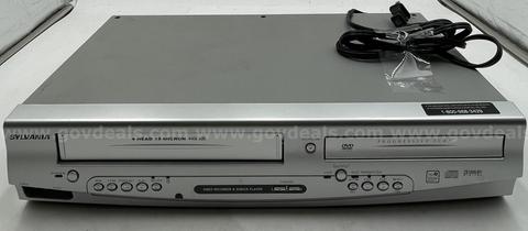 Sylvania DVD/CD Player with Video Cassette Recorder