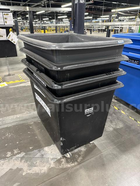 Qty. 4 Poly Box Trucks