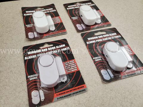 Lot of 4 Window and Door Alarms
