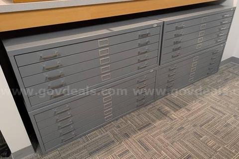 (4) Filing Cabinets