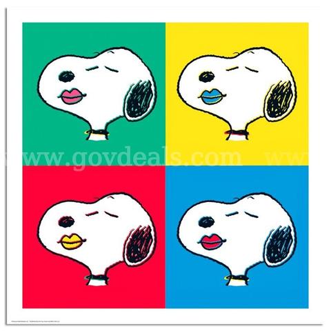 Peanuts, "Read My Lips" Limited Edition Fine Art