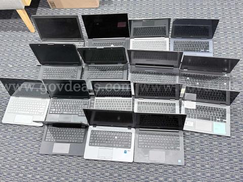 Lot of 30 Dell, HP, Microsoft & Lenovo Laptops/Micro Desktops (Mix Models) – For Parts/Refurbishment – Sold As-Is