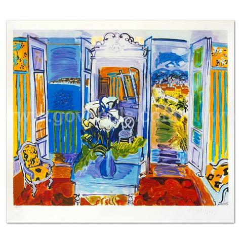 Raoul Dufy, "Interieur A La Fenetre Ouverte" Limited Edition Fine Art