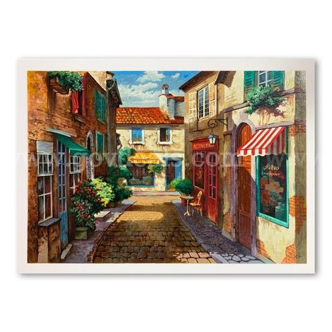 Anatoly Metlan, "Down the Street" Limited Edition Fine Art