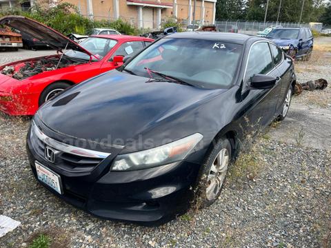 Black 2011 Honda Accord LX-S Coupe AT