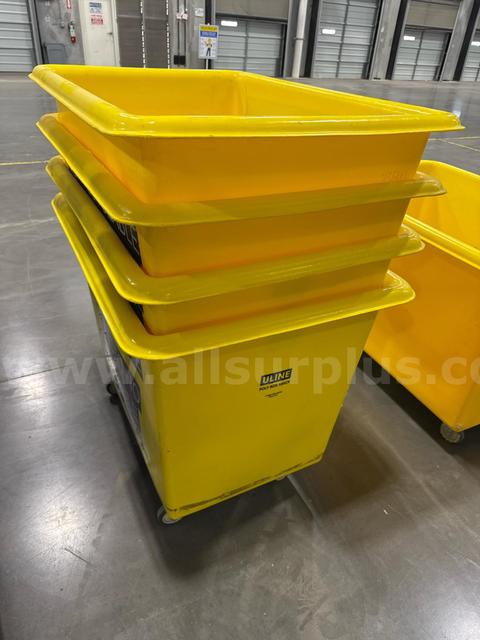 Qty. 4 Poly Box Trucks