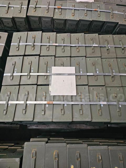 Lot of 120 Ammo Cans