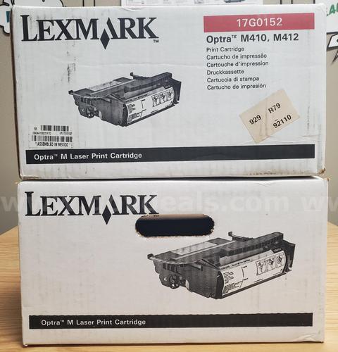 Lexmark Optra M Laser Print Cartridges - Lot of 2