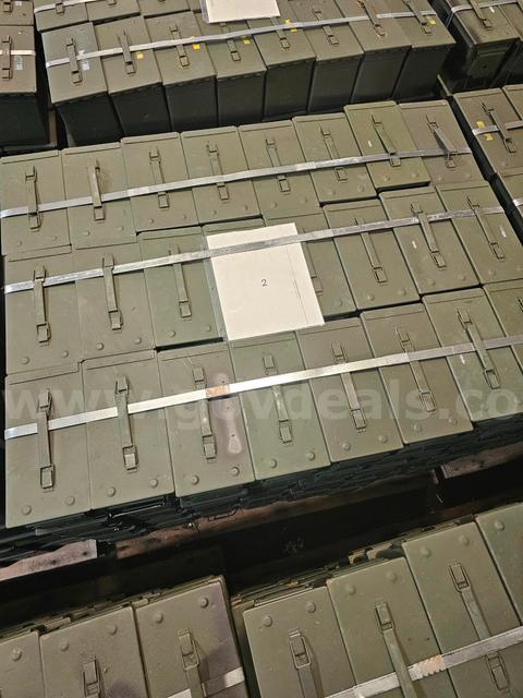 Lot of 120 Ammo Cans