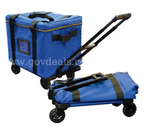 A Lot of 20 Wheeled Bags