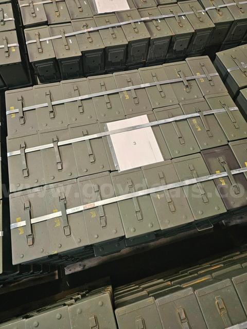 Lot of 120 Ammo Cans
