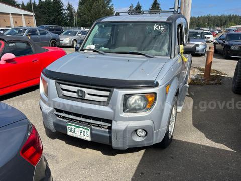 Silver 2008 Honda Element EX 4WD AT