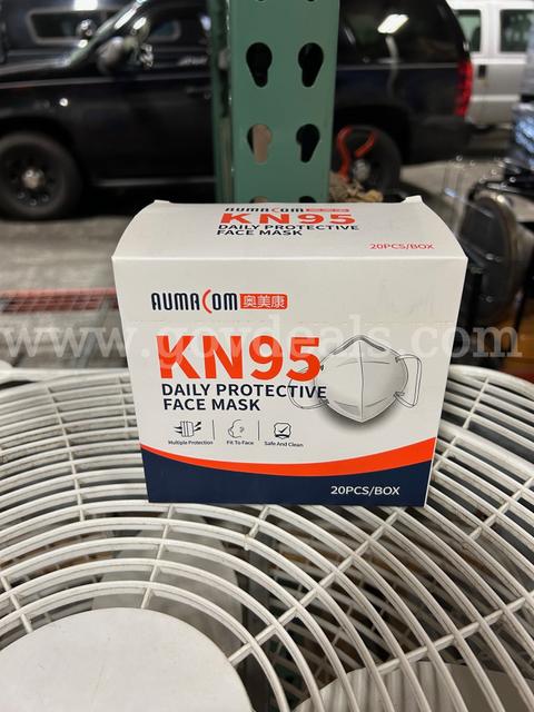 KN95 Masks	8 Cases/800 per case	Totaling 6400