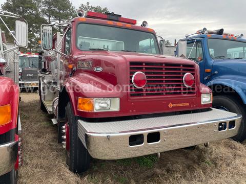 1991 International 4900 CONVENTIONAL CAB, 7.6L L6 DIESEL