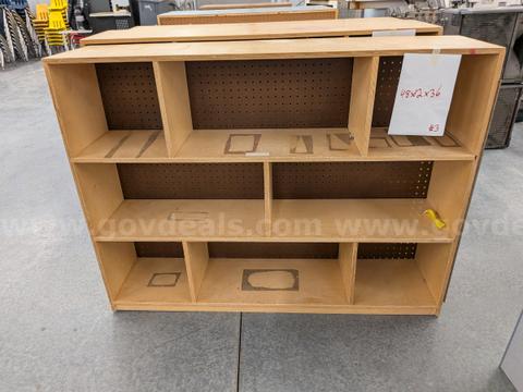 Wooden cubby storage (#3)