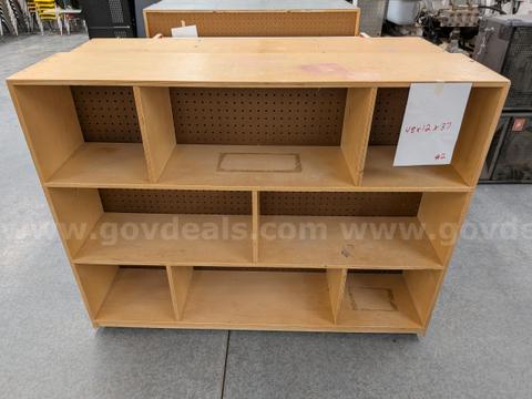 Wooden cubby storage (#2)