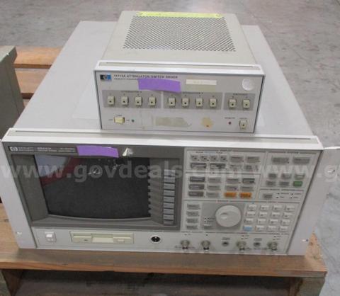 VECTOR SIGNAL ANALYZER & ATTENUATOR / SWITCH DRIVER