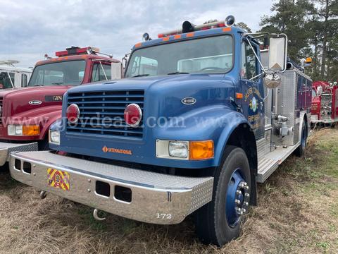 1991 International 4900 CONVENTIONAL CAB, 7.6L L6 DIESEL