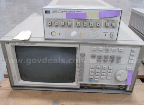 ATTENUATOR / SWITCH DRIVER & DIGITIZING OSCILLOSCOPE