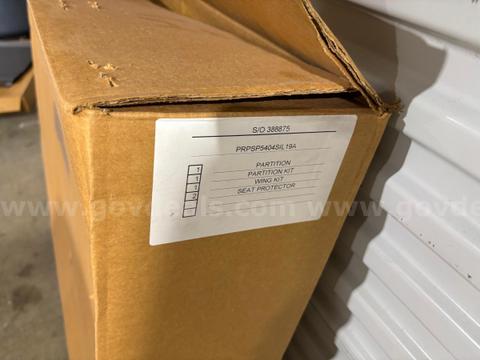 ProGard Partition for 2019+ Chevy Silverado PRPSP5404SIL19A - government surplus lot currently bid at $1 in Fort Payne, AL