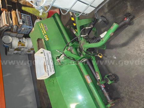Lot of 2 John Deere Sweepers