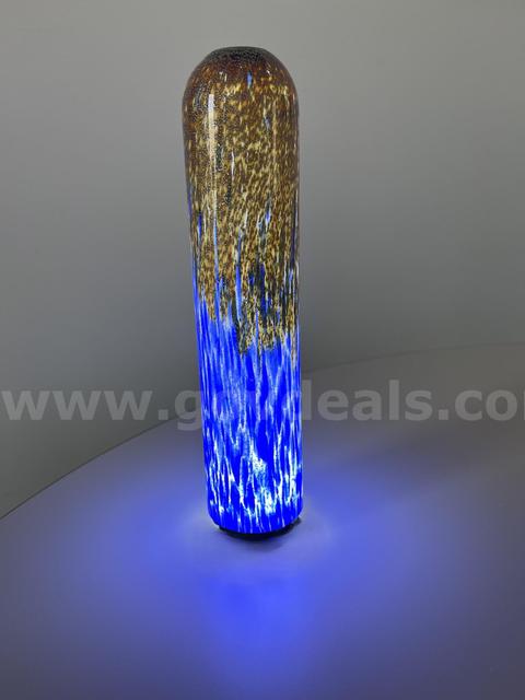 Cylindrical pendant glass light shades - Lot of 24