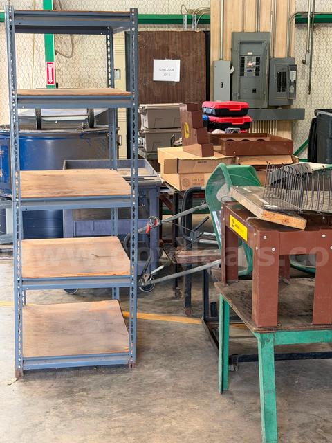 Miscellaneous Tables, Carts, Cabinets and Shop Supplies (Lot 5)