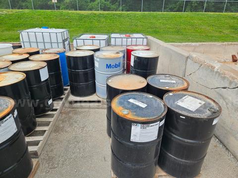 10 - Used Metal Barrels (Lot 1of2)