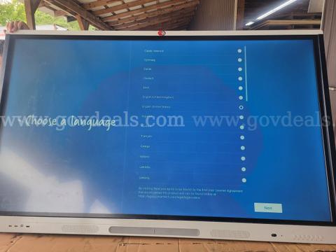 SMART Boards - Lot of 5 Tested 65-75" 4K SMART Boards β