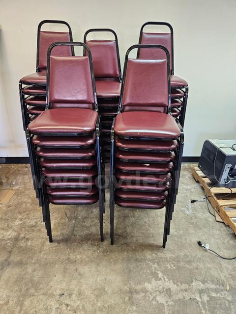Lot of (46) KFI Seating Stacking Banquet Chairs