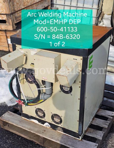 WTC DEP 600-50-41133 Electric Welding Machine