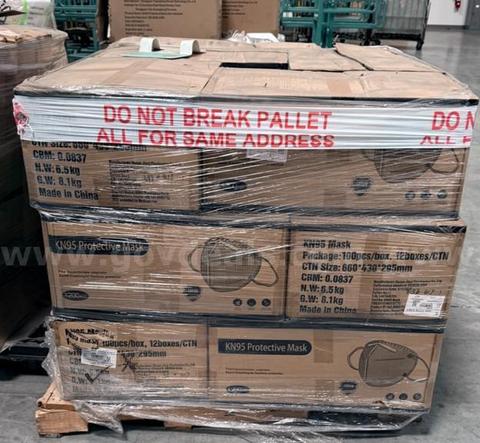 Lot of N95 Masks - Two Pallets