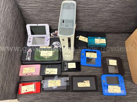 Lot of (37) Video Game Consoles, Games and Accessories
