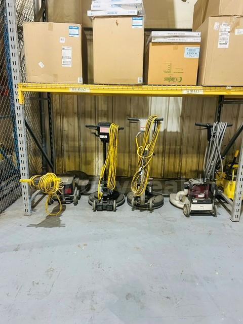 4 Floor Buffers Assorted Brands