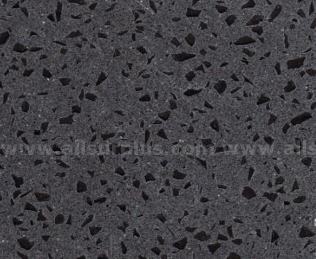 20 Ea. (Approx). NaturaStone Quartz Ebony Surfacing Slabs