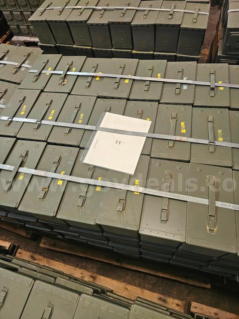 Lot of 120 Ammo Cans
