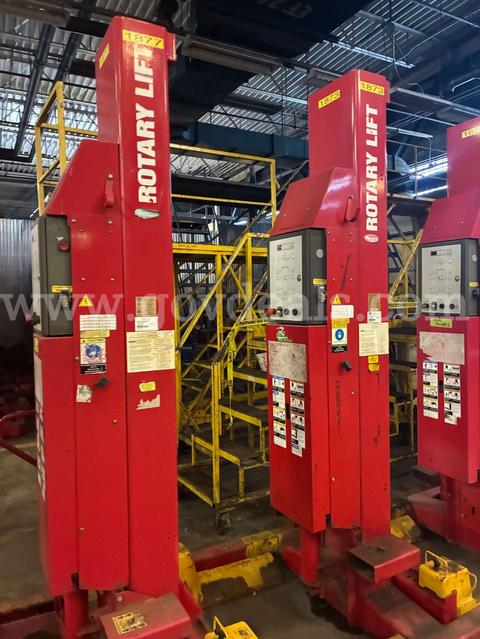 Lot of (8) Rotary MCH418B100 Lifts