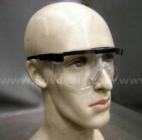 U.S. ARMY SURPLUS LOT OF 10 GENUINE MILITARY BALLISTIC SAFETY GLASSES CLEAR COLOR NIB MADE IN USA *CAN SHIP*